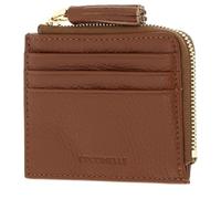 Coccinelle Cuir étui pour Carte de crédit Tassel Credit Card Holder Cognac Brun