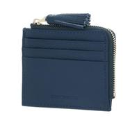 Coccinelle Cuir étui pour Carte de crédit Tassel Credit Card Holder Deep Blue Bleu
