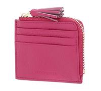 Coccinelle Cuir étui pour Carte de crédit Tassel Credit Card Holder New Fucsia Pourpre