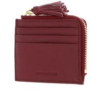 Coccinelle Cuir étui pour Carte de crédit Tassel Credit Card Holder Ribes Framboise