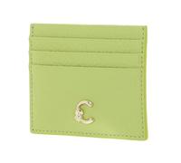 Coccinelle Cuir Porte-Cartes C-Me Document Holder Grained Leather Green Glow Vert Clair