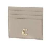 Coccinelle Cuir Porte-Cartes C-Me Document Holder Grained Leather Sandshell Beige