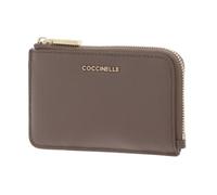 Coccinelle Cuir Porte-Cartes Metallic Soft Card Holder Warm Taupe