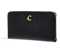 Coccinelle Cuir Porte-Monnaie C-Me Lizard Wallet Noir
