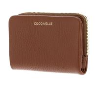 Coccinelle Cuir Porte-Monnaie C-Me Softy Wallet Cognac Brun