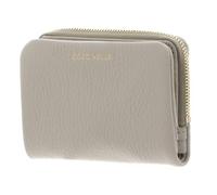 Coccinelle Cuir Porte-Monnaie C-Me Softy Wallet Eucalipto Gris-Vert