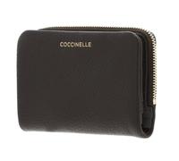 Coccinelle Cuir Porte-Monnaie C-Me Softy Wallet Fango Vert foncé