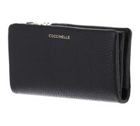 Coccinelle Porte-monnaie C‑Me Softy Cuir 16 cm Noir