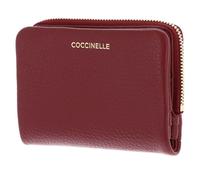 COCCINELLE Cuir Porte-Monnaie C-Me Softy Wallet Ribes Framboise