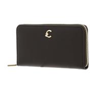Coccinelle Cuir Porte-Monnaie C-Me Wallet Grained Leather Fango Vert foncé