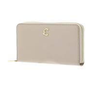 Coccinelle Cuir Porte-Monnaie C-Me Wallet Grained Leather Sandshell Beige