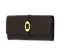 Coccinelle Cuir Porte-Monnaie Cosima Wallet Grained Leather Bark Brun