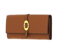 Coccinelle Cuir Porte-Monnaie Cosima Wallet Grained Leather Nocciola Marron Clair