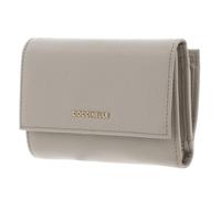 Coccinelle Cuir Porte-Monnaie Metallic Soft Wallet Grainy Leather Eucalipto Gris-Vert