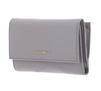 Coccinelle Metallic Soft Rfid Portefeuille gris clair, femme