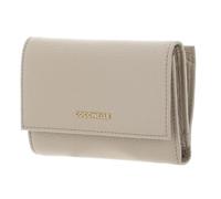 Coccinelle Porte-monnaie Metallic Soft Cuir grainé Sandshell Beige