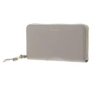 Coccinelle Cuir Porte-Monnaie Pansy Wallet Grained Leather Eucalipto Gris-Vert
