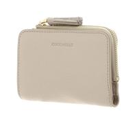 Coccinelle Cuir Porte-Monnaie Tassel Wallet Sandshell Beige