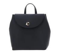 Coccinelle Cuir sac à dos Nikla Mini Bag Double Grainy Leather Noir/Cognac
