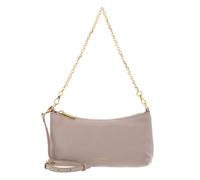 Coccinelle Cuir sac à épaule bandoulière Aura Mini Bag Grained Leather Rosette beige