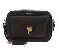 Coccinelle Cuir sac à épaule bandoulière Beat Soft Camera Bag Fango vert foncé
