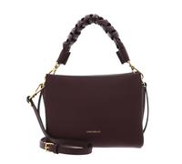 Coccinelle Sac à main Boheme Cuir véritable 23 cm rouge