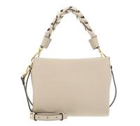 Coccinelle Cuir sac à épaule bandoulière Boheme Grana Double Crossbody Double Grainy Leather Sandshell/Seagrass beige