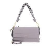 Coccinelle Cuir sac à épaule bandoulière Boheme Grana Double Shoulder Bag Oyster/Pearl violet