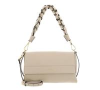 Coccinelle Cuir sac à épaule bandoulière Boheme Grana Double Shoulder Bag Sandshell/Seagrass beige