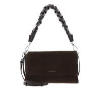 Coccinelle Cuir sac à épaule bandoulière Boheme Shoulder Bag Suede Leather/Grained Lea. Fango/Fango vert foncé