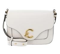 Coccinelle C-Me Sac à bandoulière Cuir 21 cm blanc