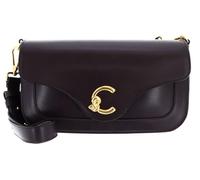 Coccinelle Cuir sac à épaule bandoulière C-Me Calf Shoulder Bag Prune violet foncé