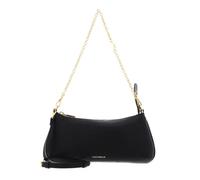 Coccinelle Cuir sac à épaule bandoulière C-Me Chain Mini Bag Grained Leather Noir