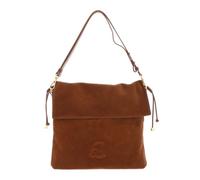 Coccinelle Cuir sac à épaule bandoulière Lidia Suede Le. / Smooth Le. Shoulderbag Cognac/Cognac marron clair