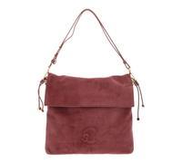 Coccinelle Cuir sac à épaule bandoulière Lidia Suede Le. / Smooth Le. Shoulderbag Wint. Rose/W. Ros violet