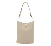 Coccinelle Cuir sac à épaule bandoulière Nikla Handbag Double Grainy Leather Sandshell/Seagrass beige
