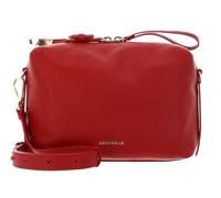 Coccinelle Cuir sac à épaule bandoulière Nory Handbag Scarlet rouge