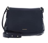 Coccinelle Cuir sac à épaule bandoulière Rebekka Handbag Grained Leather Midnight Blue bleu marine