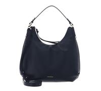 Coccinelle Cuir sac à épaule bandoulière Rebekka Handbag Grained Leather Midnight Blue marron clair