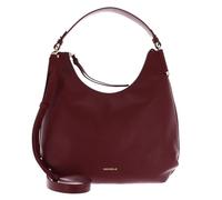 Coccinelle Cuir sac à épaule bandoulière Rebekka Handbag Grained Leather Ribes framboise
