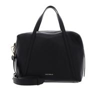 Coccinelle Cuir sac à épaule bandoulière sac à main Nory Grained Leather Handbag Noir
