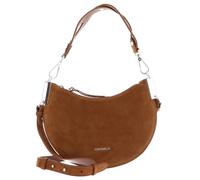Coccinelle Cuir sac à épaule bandoulière Sunup Suede Shoulder Bag Cognac marron clair