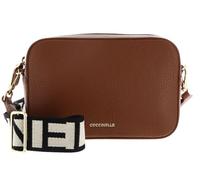 Coccinelle Tebe sac à bandoulière en cuir 18 cm noir