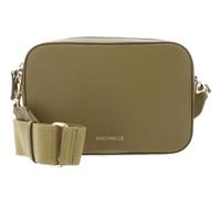 Coccinelle Cuir sac à épaule bandoulière Tebe Crossover Bag Seagrass kaki