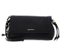 Coccinelle Sac à bandoulière Thess Cuir véritable 21 cm Noir