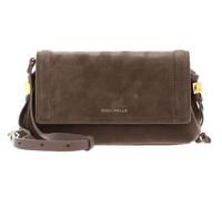 Coccinelle Cuir sac à épaule bandoulière Thess Mini Bag Suede Leather/Grained Leather Warm Ta/Warm Ta taupe