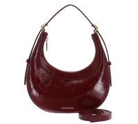 Coccinelle Cuir sac à épaule bandoulière Whisper Shiny Shiny Leather Mini Bag Ribes/Ribes bordeaux