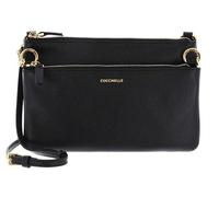 Coccinelle Cuir sac à épaule bandoulière Yvonne Mini Bag Noir