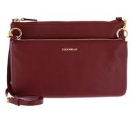 Coccinelle Cuir sac à épaule bandoulière Yvonne Mini Bag Ribes framboise