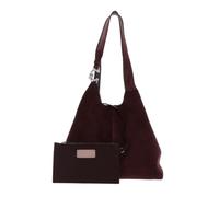 Coccinelle Sac à bandoulière C-Easy Cuir véritable 34 cm Rouge